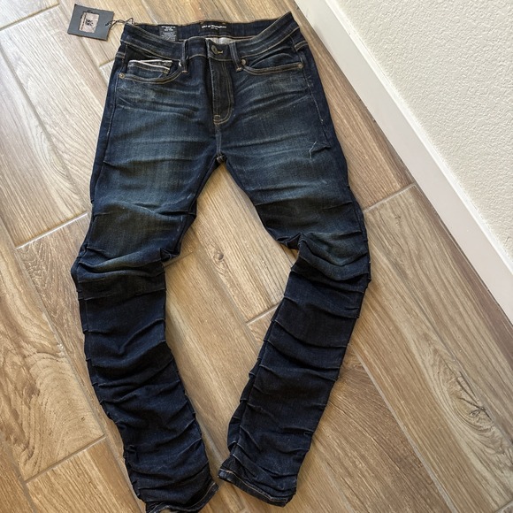 Cult Of Individuality Japanese Selvedge Distressed Punk Nomad Skinny 32/32 NWT - Picture 1 of 9